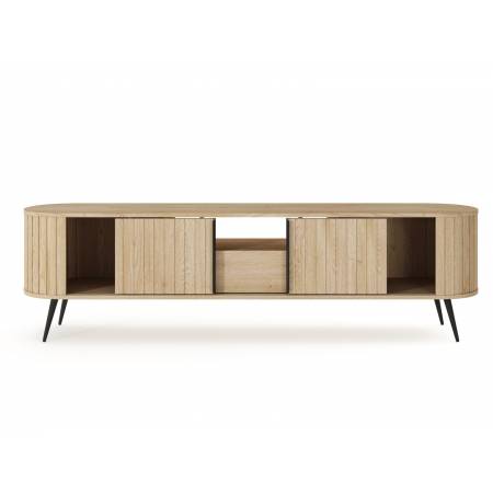 Komoda RTV szafka pod telewizor dąb cremona 196 cm 2D1S LAVIA